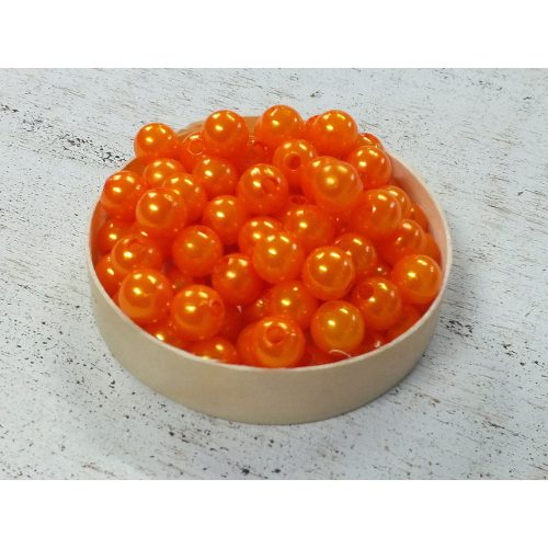 Gyöngy narancs 7mm - 1 doboz