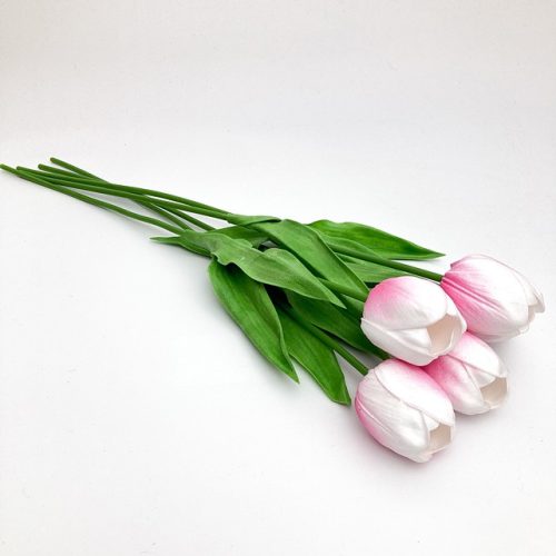 51 cm nagy virágfejű tulipán cirmos pink