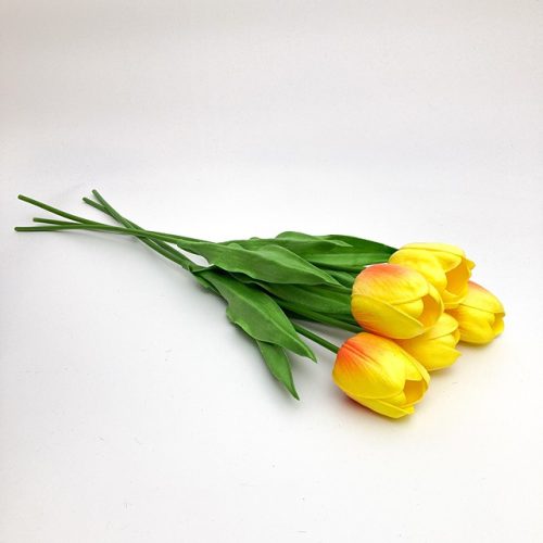 51 cm nagy virágú tulipán citrom-narancs