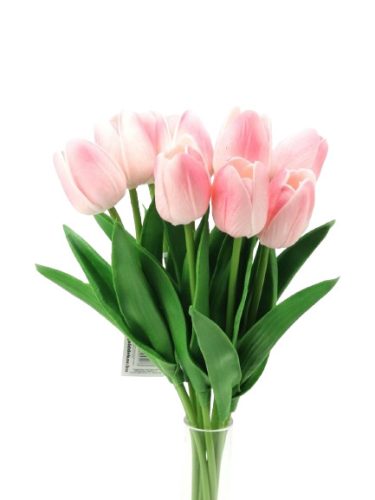 Cirmos rózsaszín gumi tulipán 1 db
