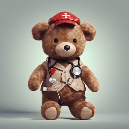 Doctor Teddy vászonkép