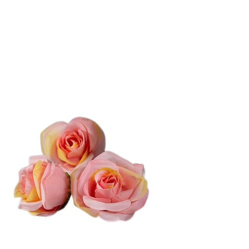 Rózsaszín selyemvirág 4 cm