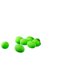 Zöld 3,5 cm-es tojás