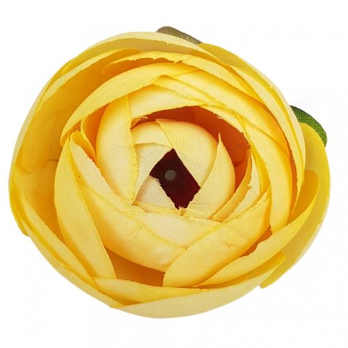 Boglárka virágfej, sárga, 5 cm