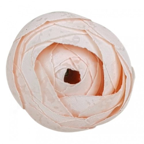 Boglárka virágfej, púder rózsaszín, 3 cm