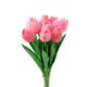 Szálas polifoam tulipán - RÓZSASZÍN 32CM 1 db