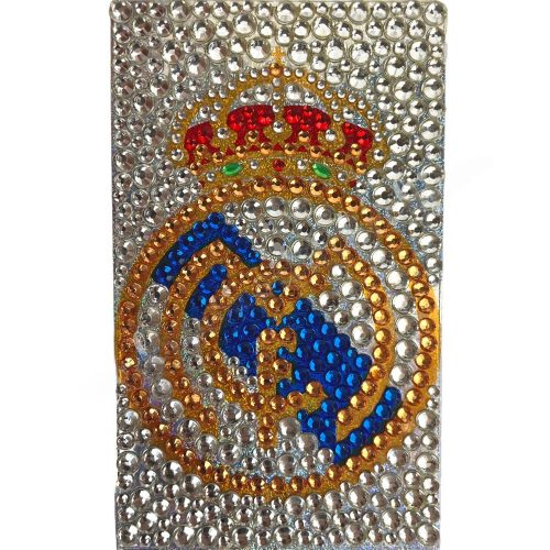 Strassz, Real Madrid, 5,5x9,5 cm